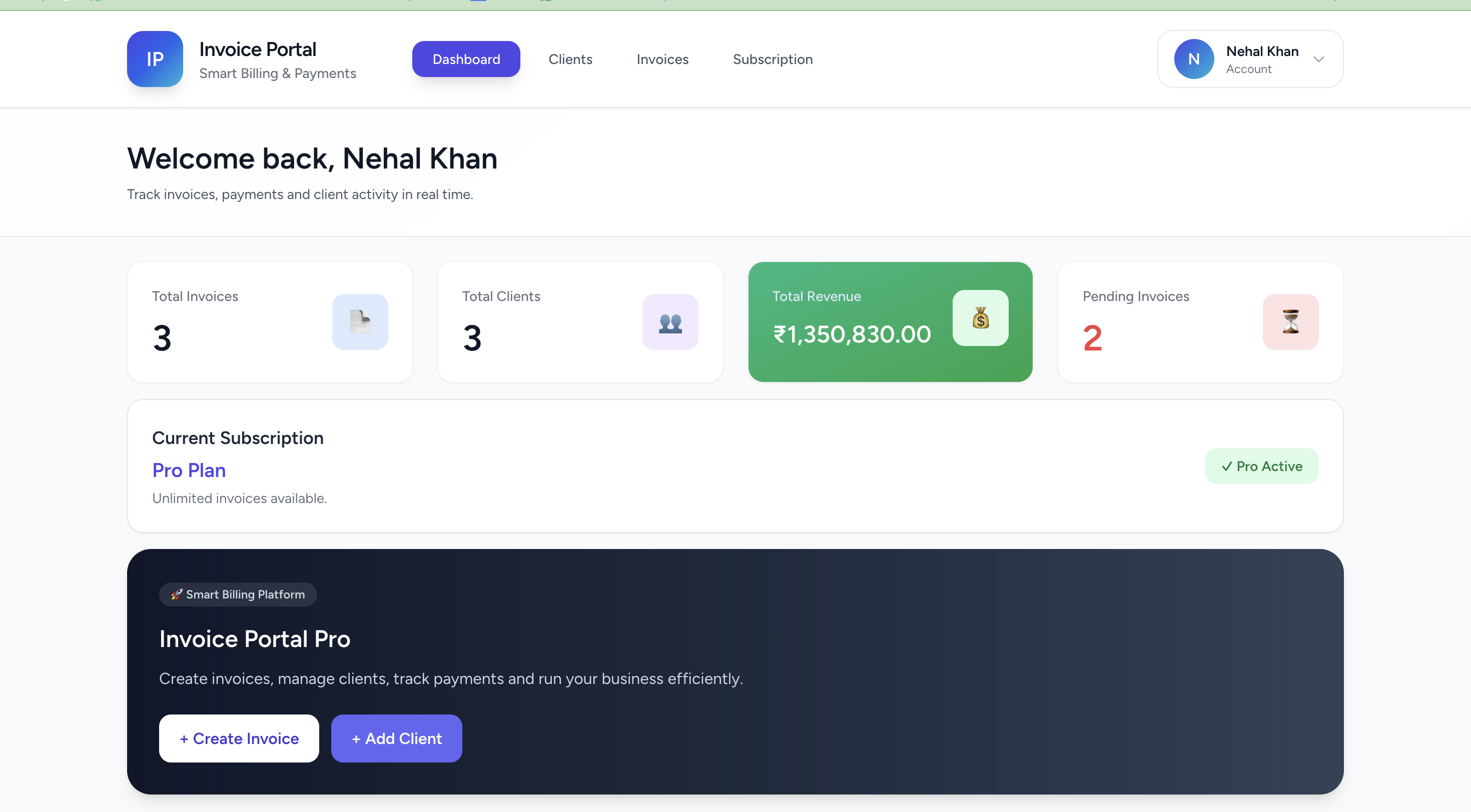 Invoice Portal